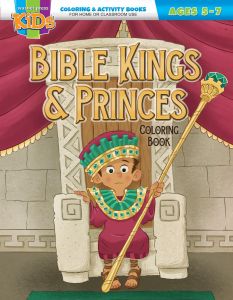 Coloring Book – Bible Kings and Princes -  Ages 5–7