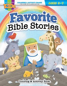 General—Favorite Bible Stories; Ages 5–7—Coloring/Activity Book
