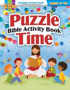 General—Puzzle Time; Ages 8–10—Coloring/Activity Book