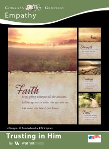 Boxed Greeting Cards - Empathy, Trusting in Him