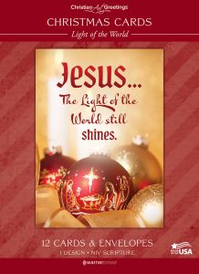 Christmas—Light of the World; 12 Cards with NIV Scripture—Solid Pack Boxed Greeting Cards