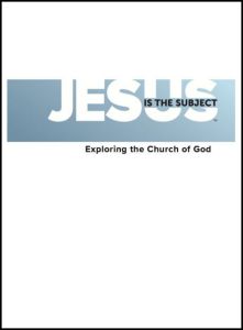 Jesus is the Subject