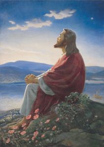 Sallman Art: "Christ at Dawn" (multiple sizes)