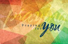 Postcard - All Occasion, Praying for you