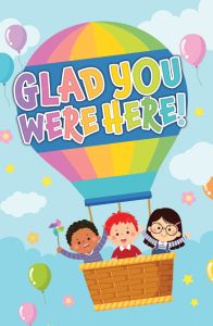 Postcard - Kids - Glad You Were Here - Glad You Were Here! - Numbers 6:24 (NIV) - Pkg of 25 