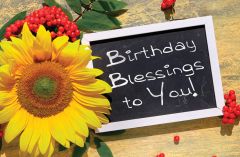 Birthday Postcard – Adults – Birthday Blessings to You! – Psalm 144:15 (KJV) - Pkg of 25 