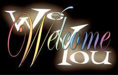 Postcard / We Welcome You!