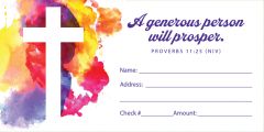 Value Offering Envelope—Tithe; Proverbs 11:25 (NIV)—Pkg 100—Offering Envelopes