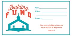 Value Offering Envelope - Building Fund