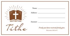 Value Offering Env | Tithe, Brown