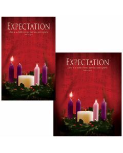 Advent Bulletin - Expectation (multiple size options)