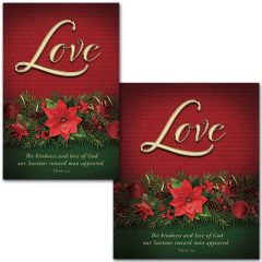 Advent Week 4 - Love - The kindness and love of God - Bulletin - Multiple Sizes