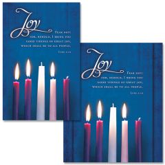 Advent Week 3 - Joy, Luke 2:10 (KJV) - Pkg 100 - Multiple Sizes