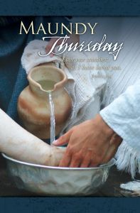 Maundy Thursday - Love One Another, John 13:34 (KJV) - Pkg 100 - Standard Bulletin 