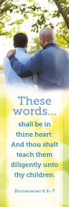 Father's Day - Dad and Son - Bookmark