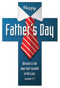 Father's Day-Happy Father's Day, Jeremiah 17:7 (KJV)-Pkg 25-Bookmark Cross