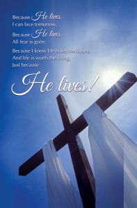 Easter – Because He Lives – Pkg 100 – Standard Bulletin