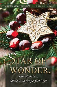Christmas – Star of Wonder – John 8:12 – Pkg 100 – Standard Bulletin