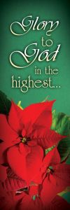 Christmas—Glory to God; Luke 2:14 (KJV)—Pkg 25—Bookmark
