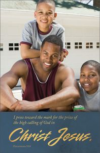 Men's Day Standard Bulletin - I press toward the mark for the prize 