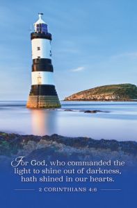 General Worship Standard Bulletin - For God Who Commanded the Light