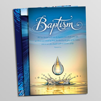 Baptism Church Bulletins