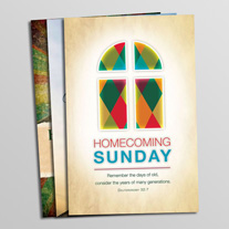 Homecoming Church Bulletins